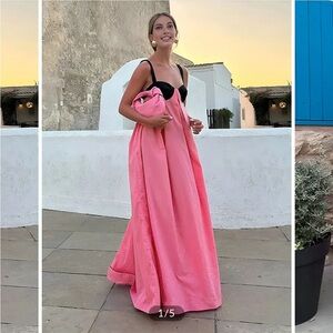 NWT Commense Bra Splicing Halter Dress